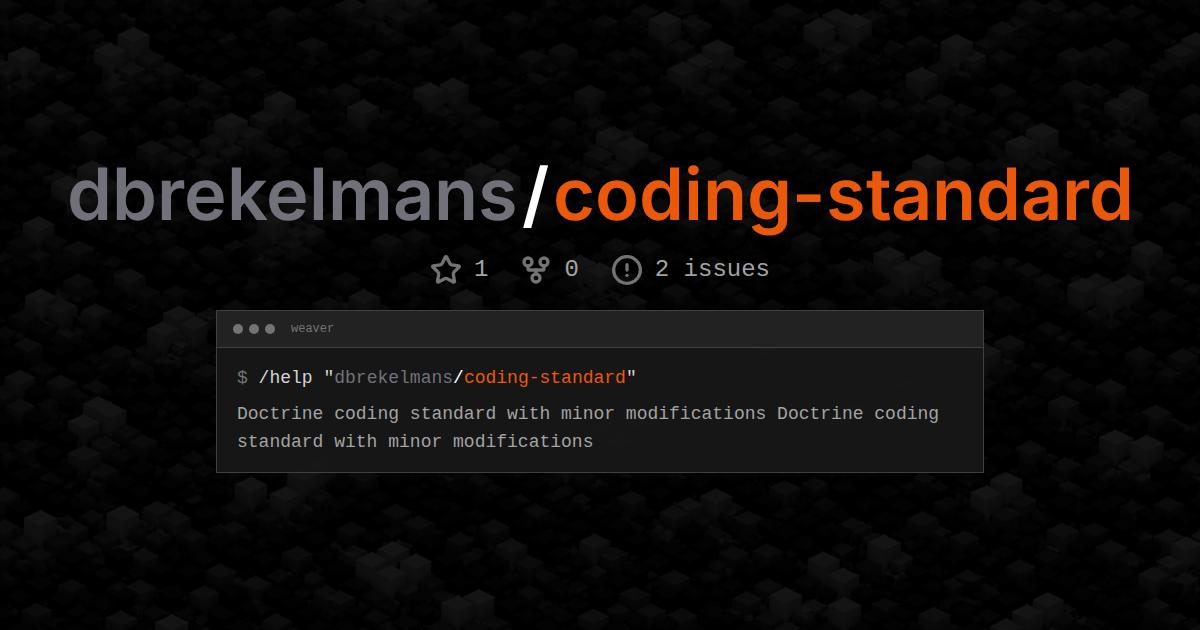 dbrekelmans/coding-standard