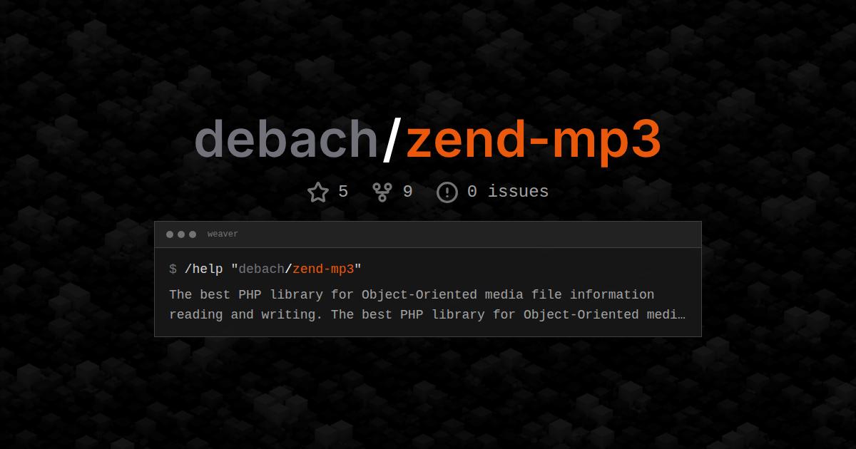 debach/zend-mp3