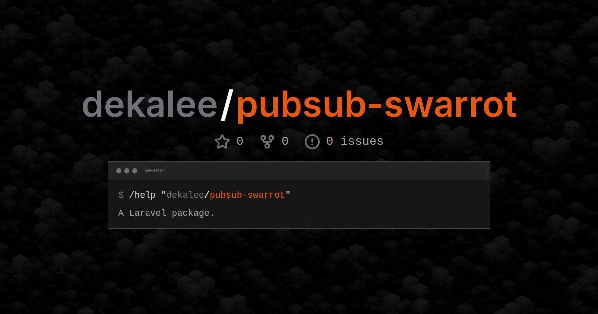dekalee/pubsub-swarrot