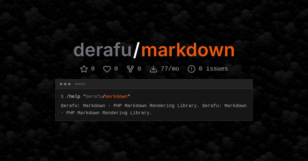 derafu/markdown