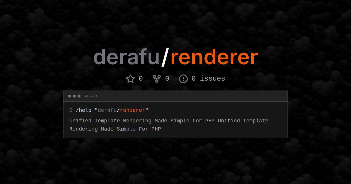 derafu/renderer