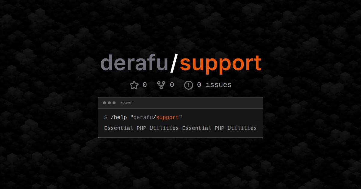 derafu/support