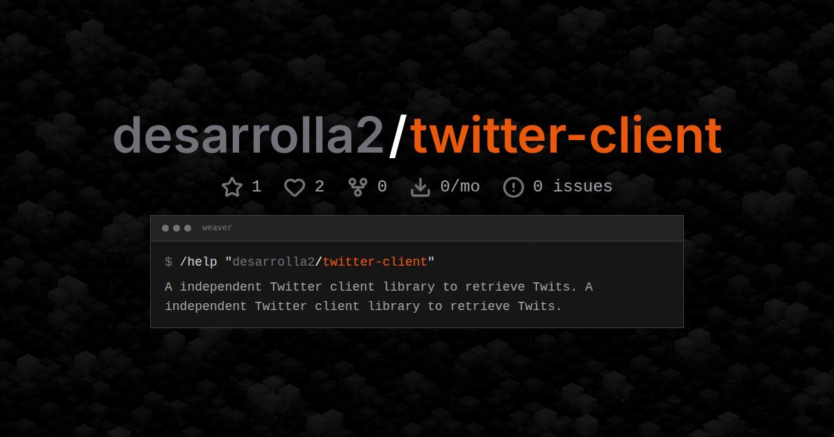 desarrolla2/twitter-client