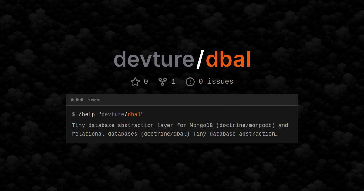 devture/dbal