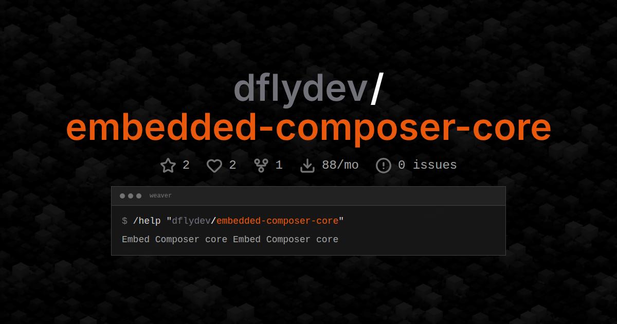 dflydev/embedded-composer-core