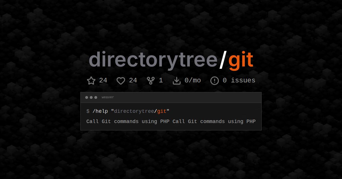 directorytree/git