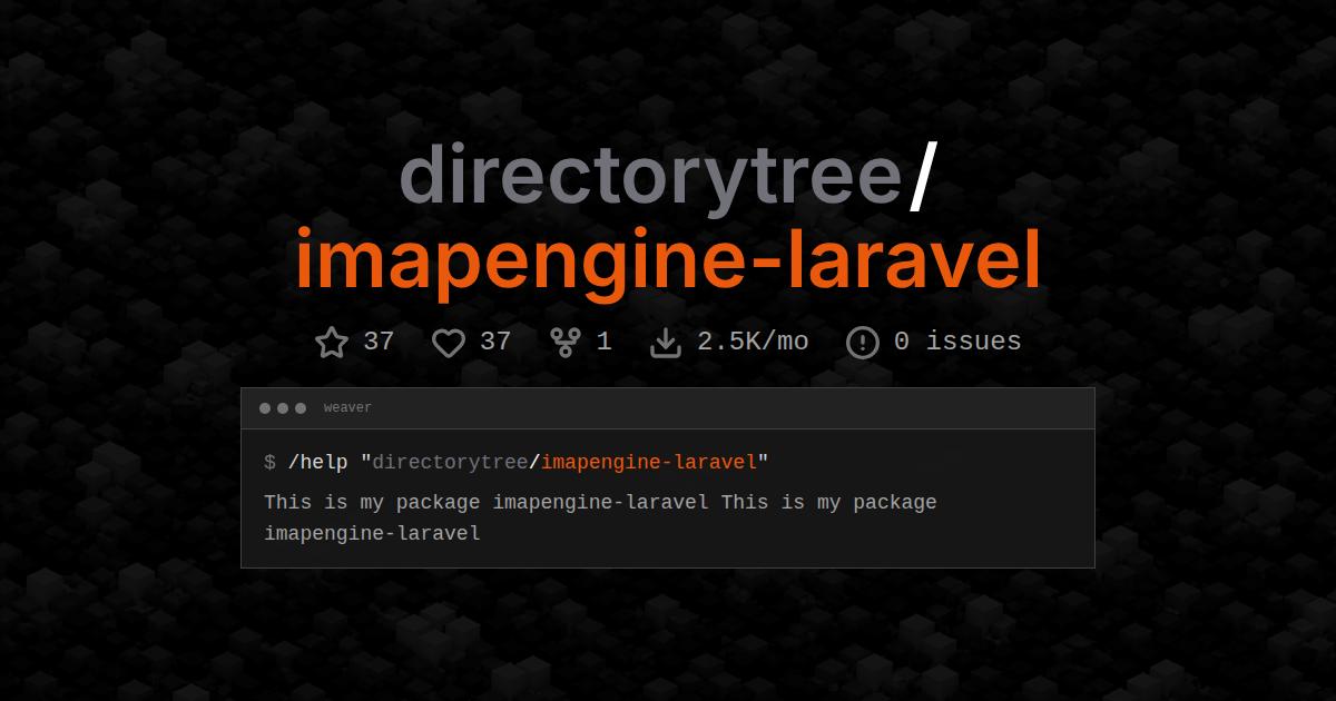 directorytree/imapengine-laravel