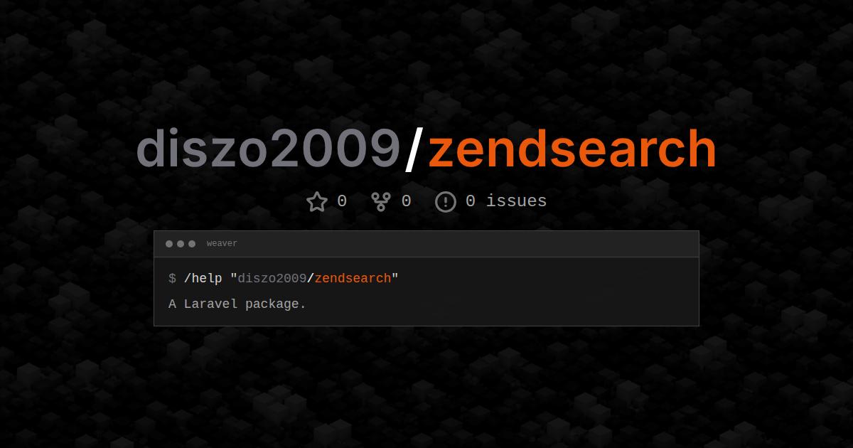 diszo2009/zendsearch