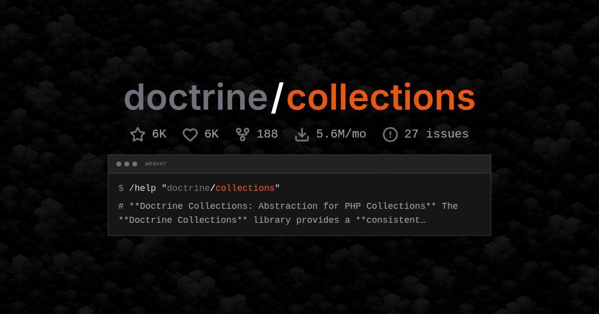 doctrine/collections
