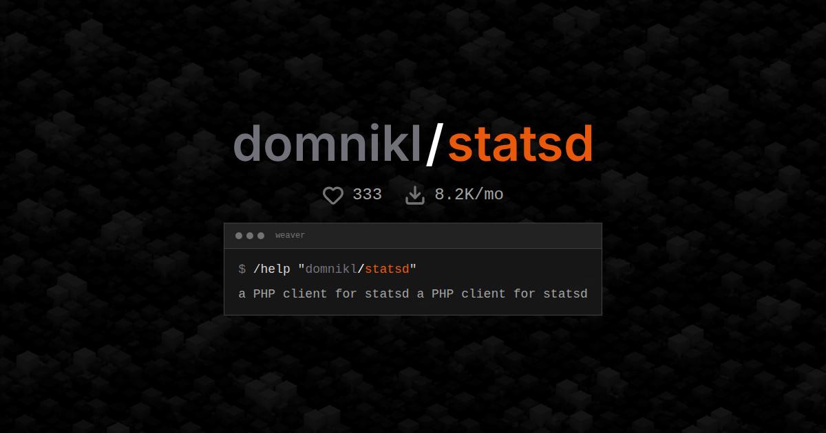 domnikl/statsd