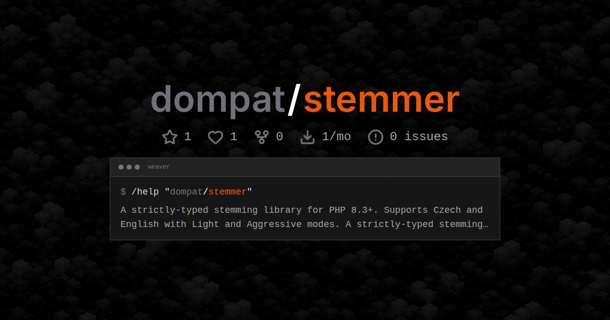 dompat/stemmer