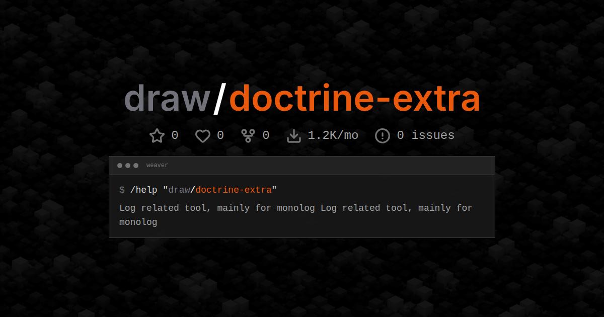 draw/doctrine-extra