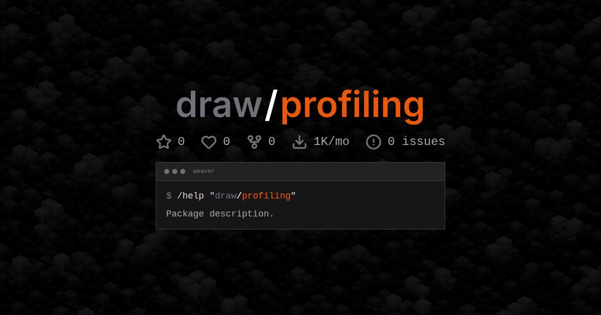 draw/profiling