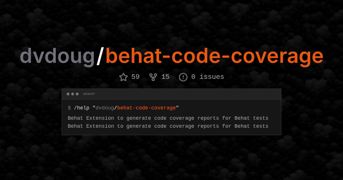 dvdoug/behat-code-coverage