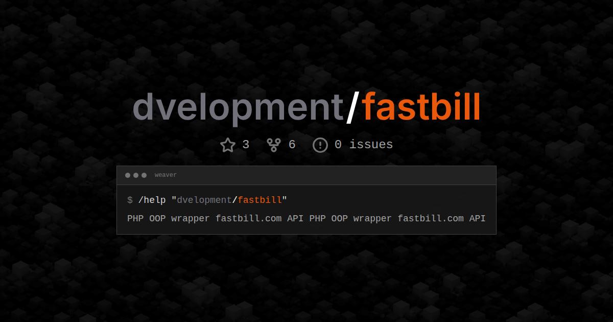 dvelopment/fastbill