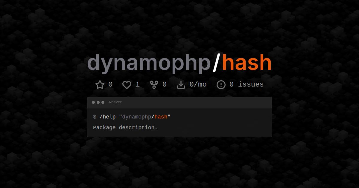 dynamophp/hash