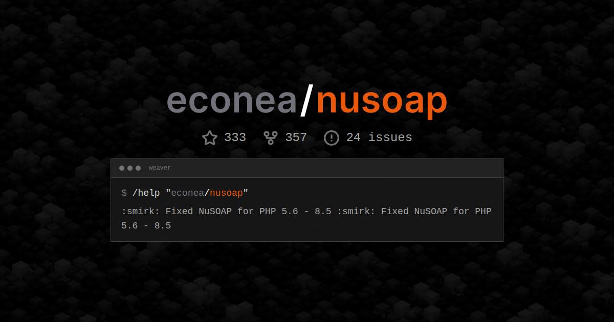 econea/nusoap