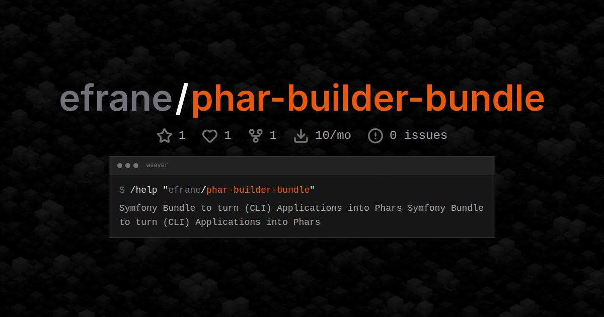 efrane/phar-builder-bundle