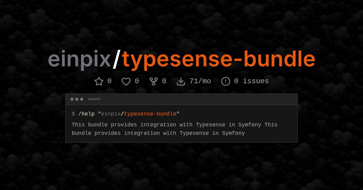 einpix/typesense-bundle