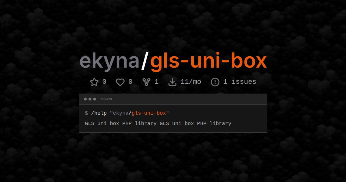 ekyna/gls-uni-box