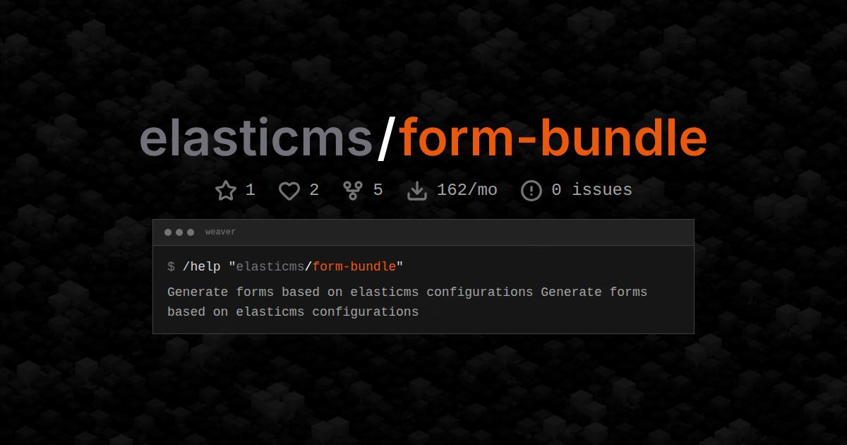 elasticms/form-bundle