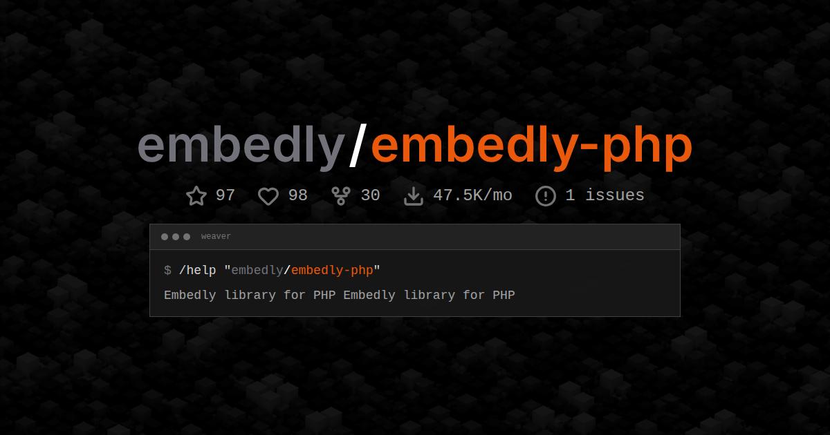 embedly/embedly-php