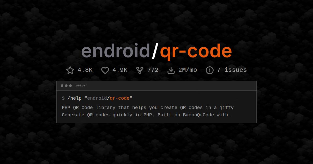 endroid/qr-code