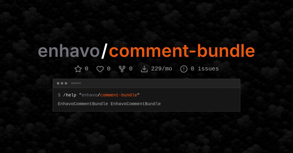 enhavo/comment-bundle