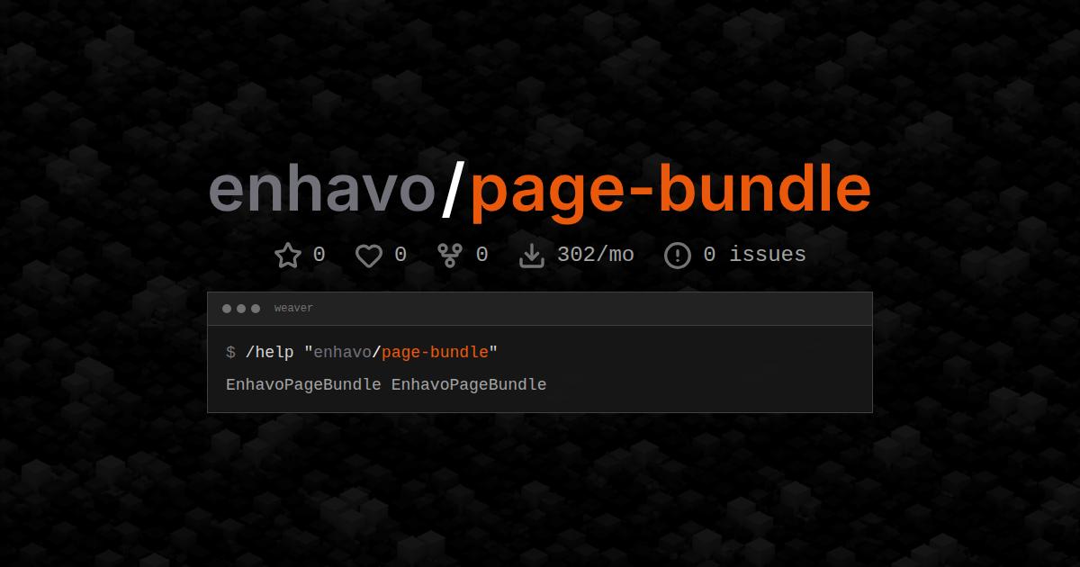 enhavo/page-bundle