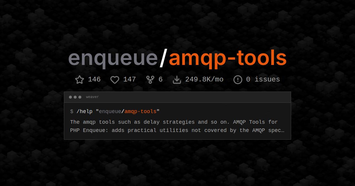 enqueue/amqp-tools