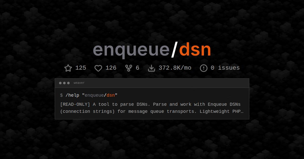 enqueue/dsn
