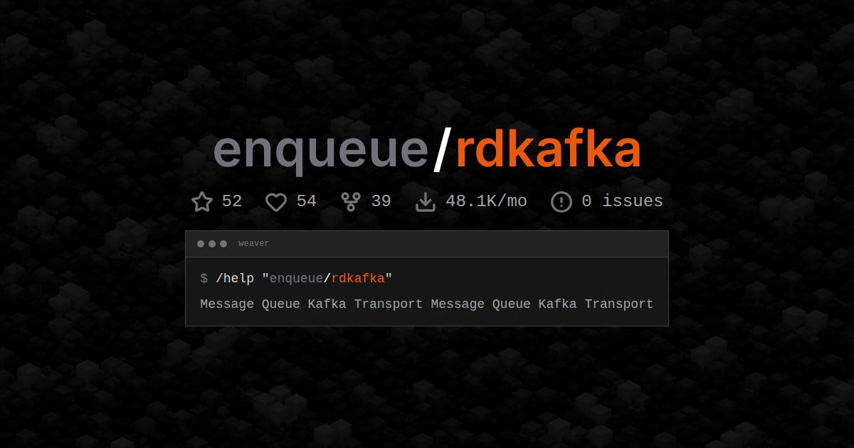enqueue/rdkafka