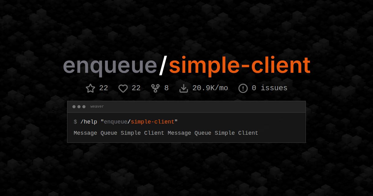enqueue/simple-client