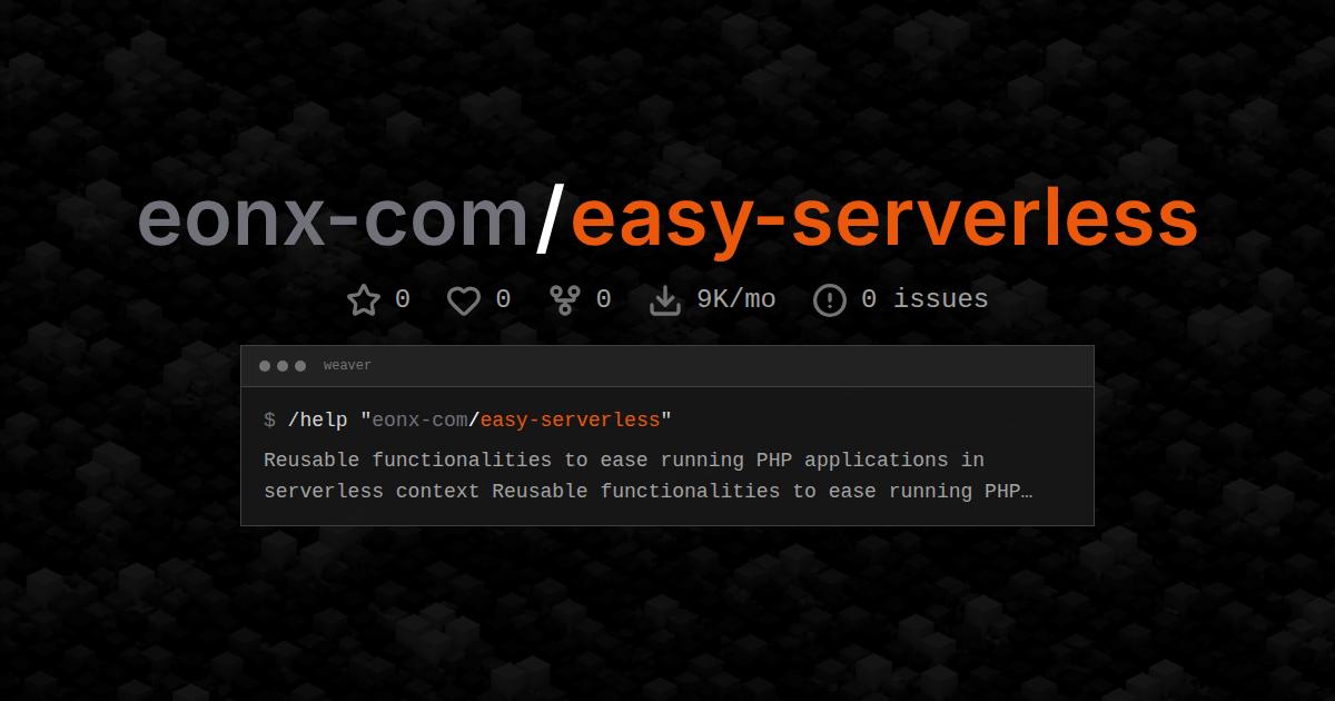 eonx-com/easy-serverless