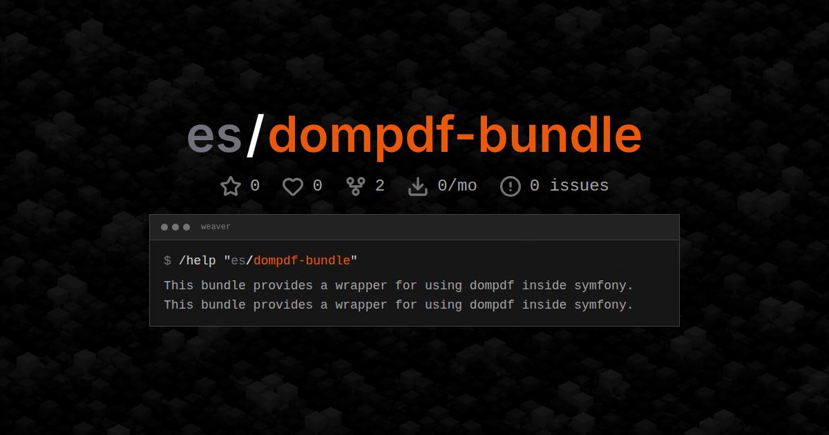 es/dompdf-bundle