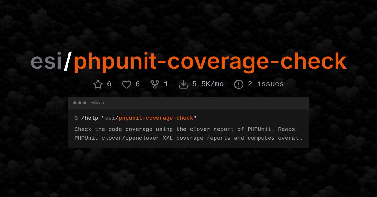 esi/phpunit-coverage-check