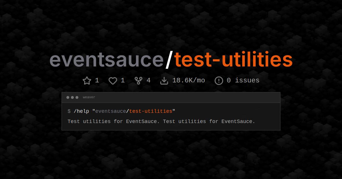 eventsauce/test-utilities