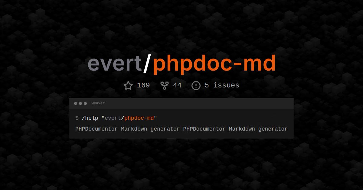 evert/phpdoc-md