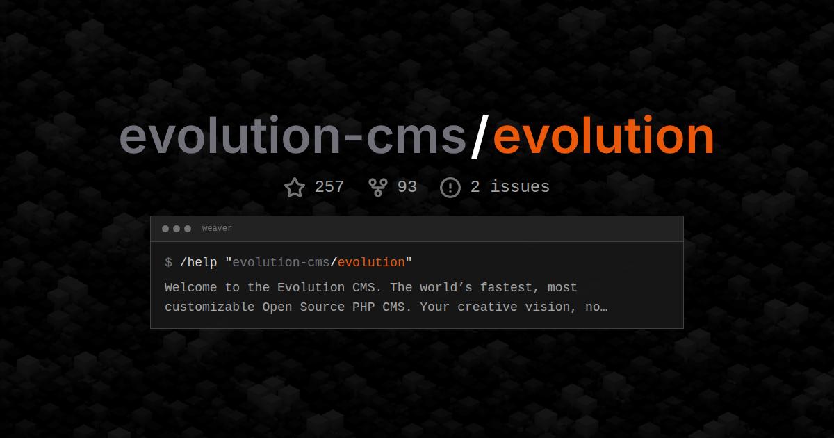 evolution-cms/evolution