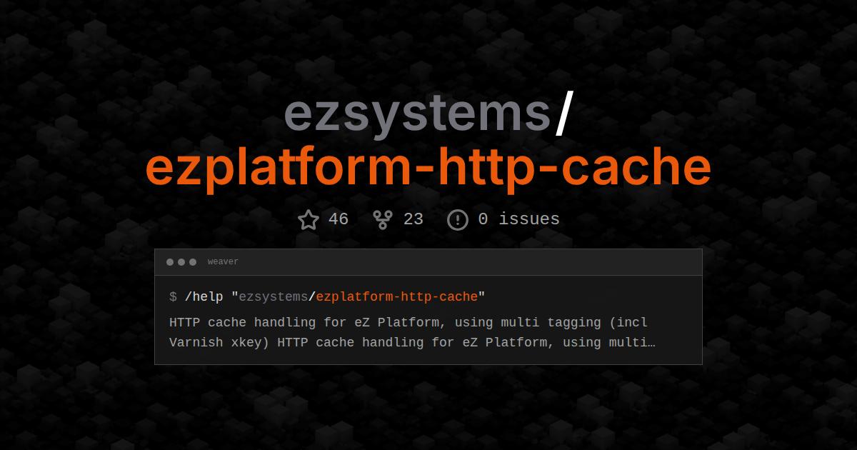 ezsystems/ezplatform-http-cache