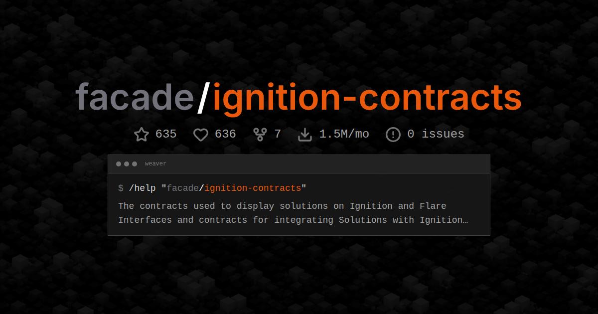 facade/ignition-contracts