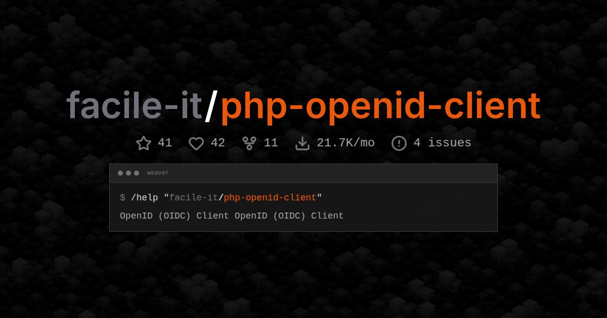 facile-it/php-openid-client
