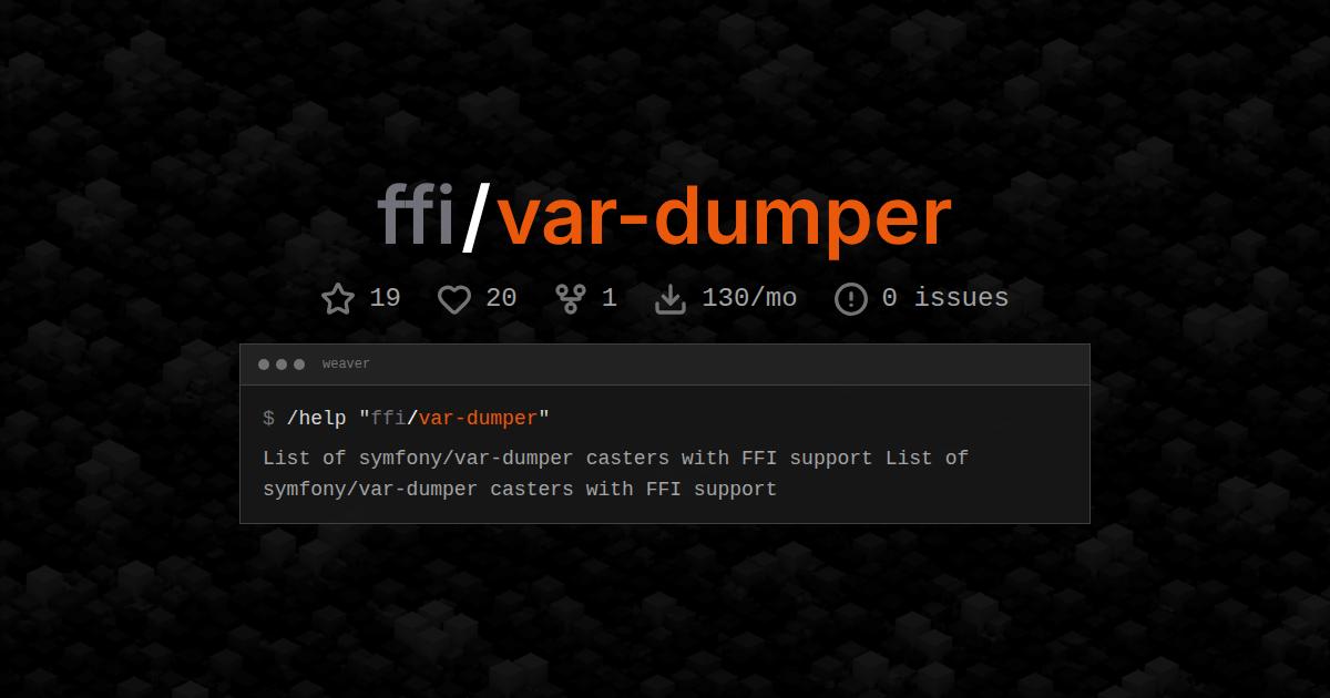 ffi/var-dumper