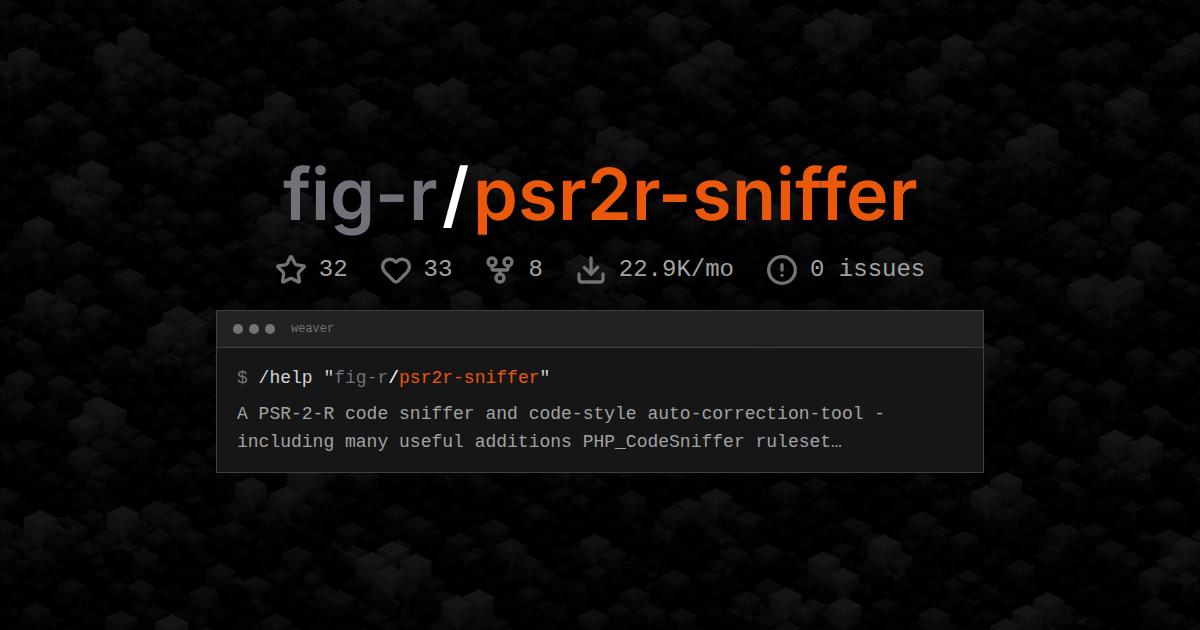 fig-r/psr2r-sniffer