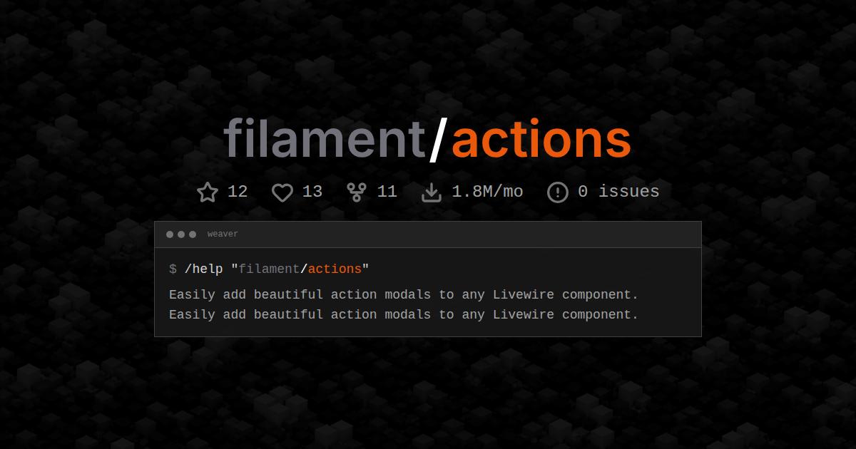 filament/actions