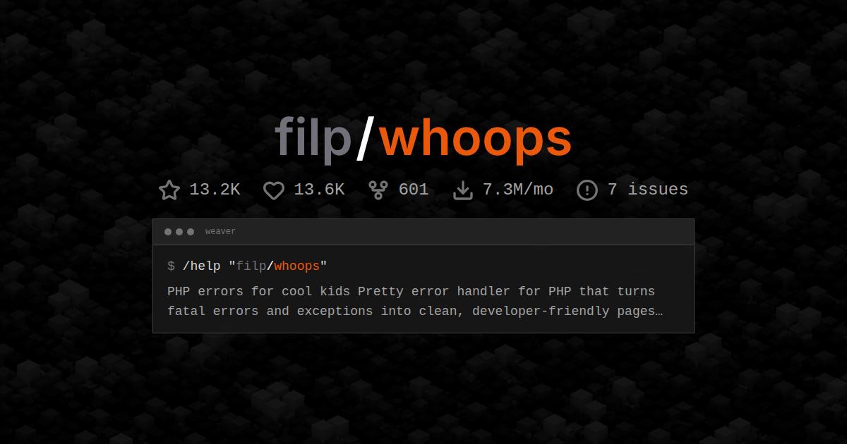 filp/whoops