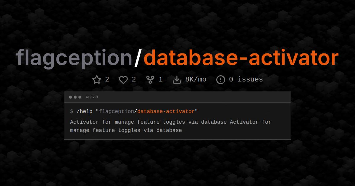 flagception/database-activator