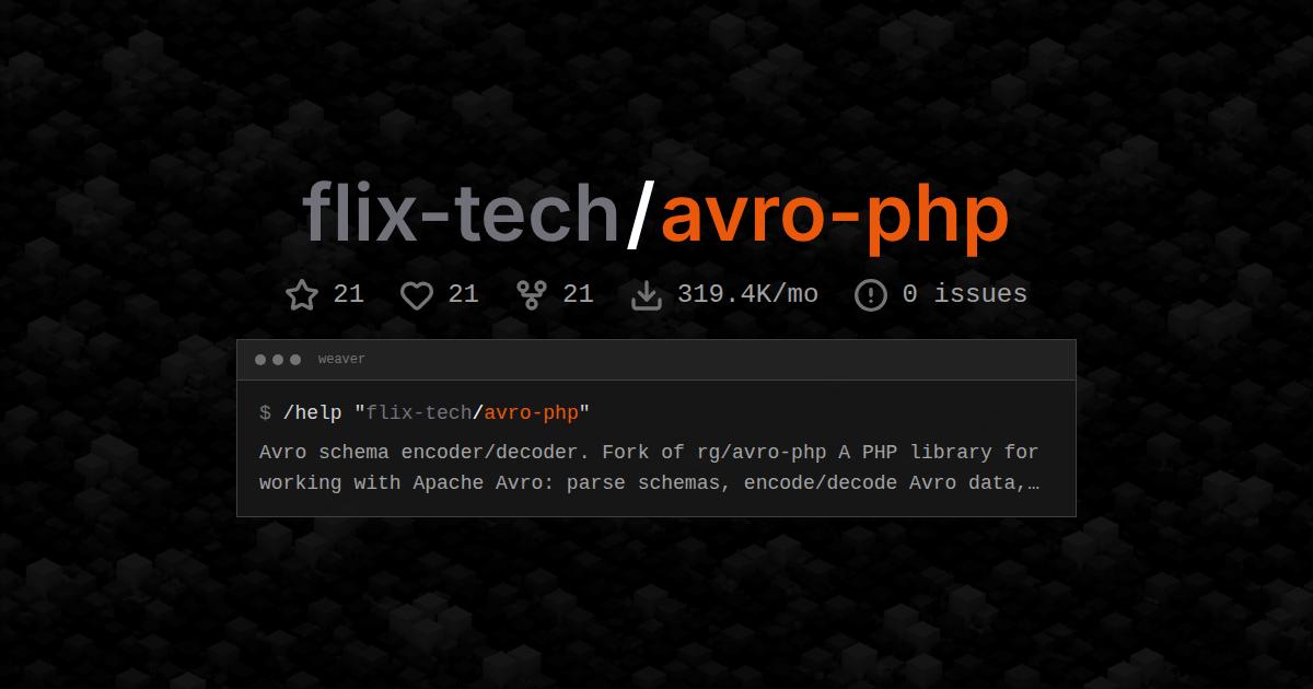 flix-tech/avro-php