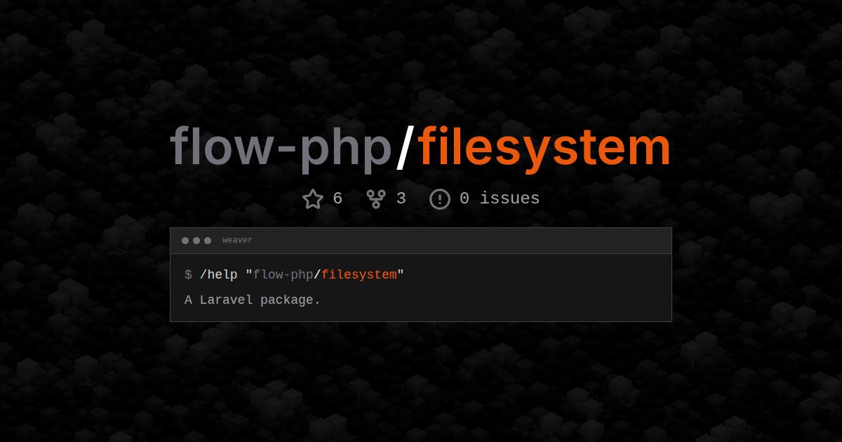 flow-php/filesystem