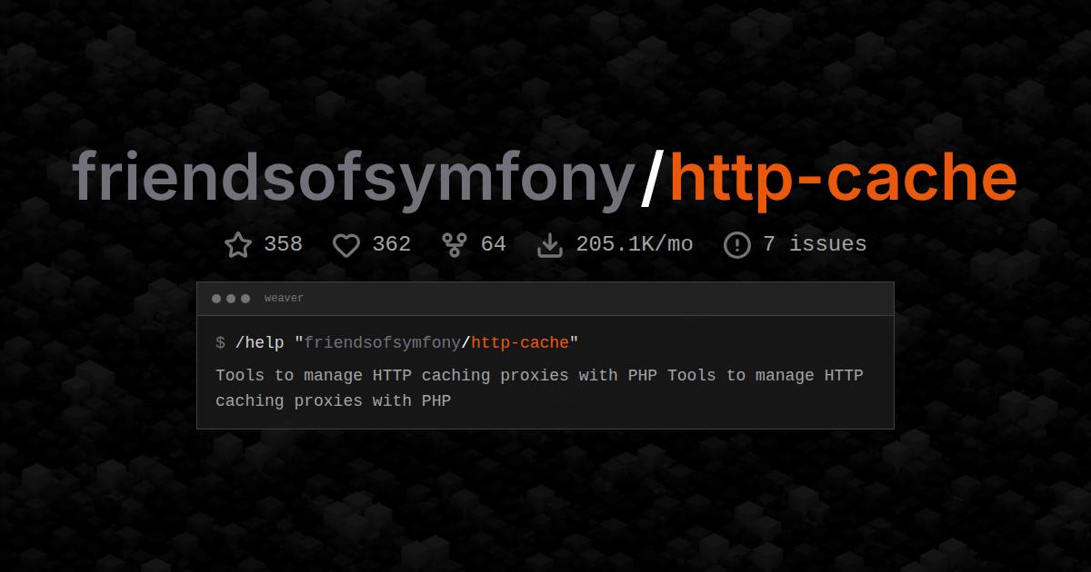 friendsofsymfony/http-cache